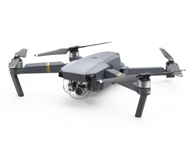 Drone quadricoptère Mavic Pro avec caméra 4K à12 Mpx de DJI
