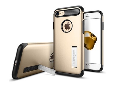 Étui Slim Armor de Spigen pour iPhone 7/8 — champagne doré