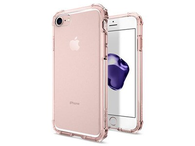 Étui Crystal Shell de Spigen pour iPhone 7/8  — cristal rose