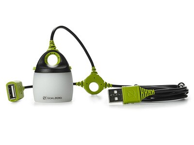 Lanterne à DEL et port mini USB Light-A-Life de Goal Zero