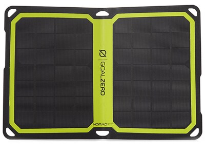 Panneau solaire portatif Nomad 7 Plus de Goal Zero — noir