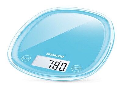 Sencor SKS 32BL Digital Kitchen Scale - Forget-Me-Not Blue