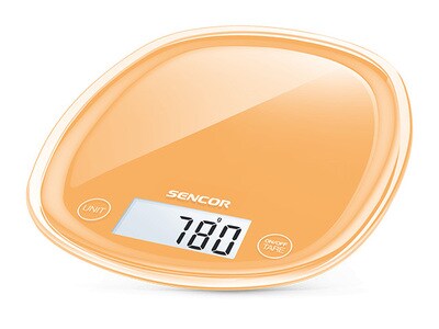Sencor SKS 33OR Digital Kitchen Scale - Peach Orange