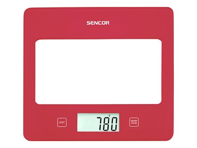 Sencor SKS-5024RD-NA Kitchen Scale - Red