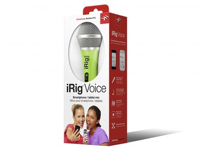  Microphone iRig d'IK Multimedia - vert