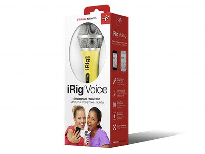  IK Multimedia iRig Voice Microphone - Yellow