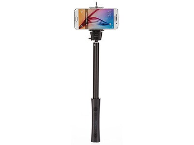 Nexxtech Bluetooth® Selfie Stick with LED Flashlight and Power Bank