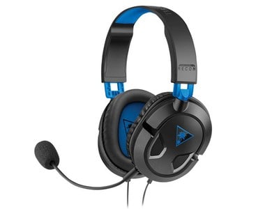 Turtle Beach Recon 50P Over-Ear Wired Stereo Headset for PS4™ - Black & Blue