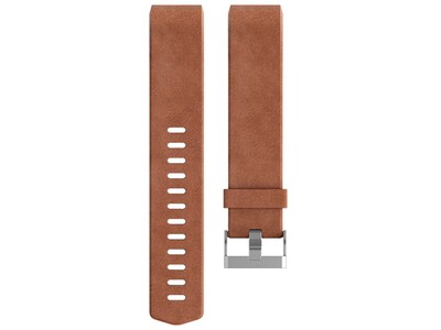 Bracelet accessoire en cuir Fitbit pour la montre Charge 2™ - Grand - brun