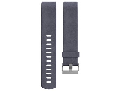 Bracelet accessoire en cuir Fitbit pour la montre Charge 2™ - Petit - Indigo