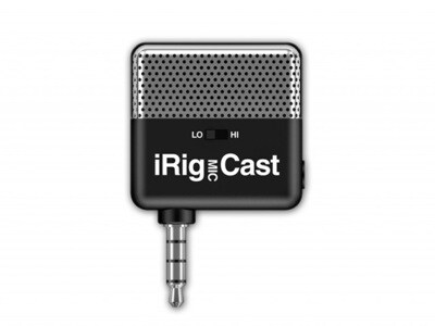 IK Multimedia iRig Mic Cast Recording Microphone 