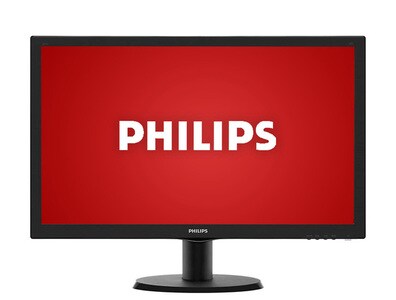 Moniteur ACL HD intégrale 23,6 po 243V5LHSB/27 de Philips