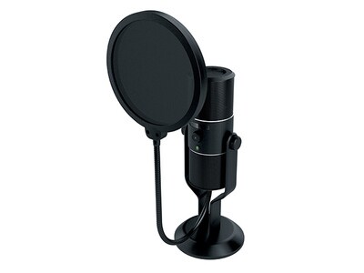 Microphone numérique USB XLR Seiren Pro Elite de Razer – noir
