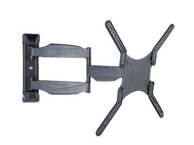TygerClaw LCD5008BLK 19”-57” Full-Motion Wall Mount - Black