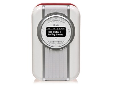 VQ Christie HD/FM Radio with Bluetooth® & NFC - Red