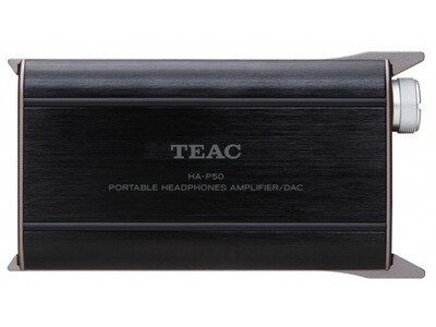 Amplificateur portatif pour casque d’écoute de TEAC – noir