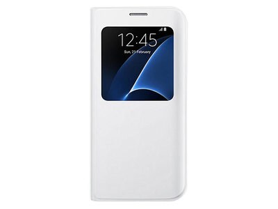 Samsung S View Cover for Galaxy S7 Edge - White