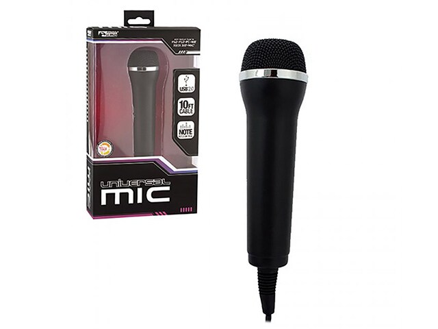 Microphone USB universel de KMD - noir