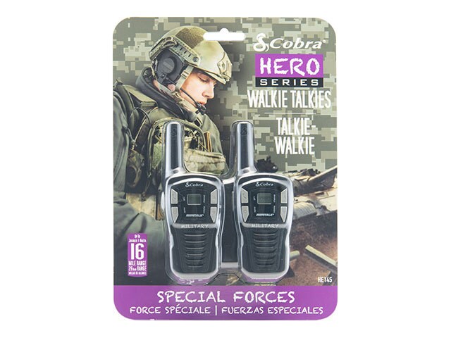 Walkie-talkie 26 km Hero Series HE145 de Cobra — forces spéciales
