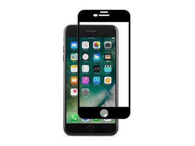 Moshi IonGlass Glass Screen Protector for iPhone 7/8 Plus - Black