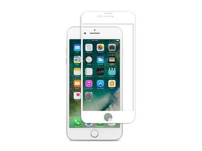 Protecteur d'écran en verre IonGlass Moshi pour iPhone 7/8 Plus - blanc