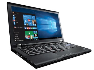Ordinateur portable 14,1 po ThinkPad T410 de Lenovo avec processeur i7-620M d’Intel®, lecteur de disque dur de 320 Go, MEV de 4 Go et Windows 10 Pro – réusiné
