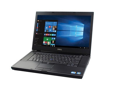 Dell Latitude E6510 15.6” Laptop with Intel® i5 520M, 500 HDD, 8GB RAM & Windows 10- Refurbished
