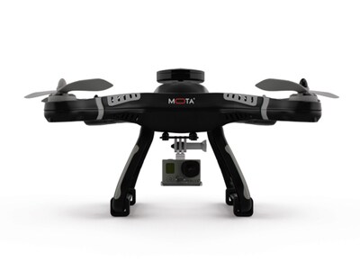 Drone quadricoptère avec caméra HD 1080p GIGA 6000 de MOTA – noir