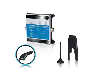 Smoothtalker Mobile Z6 50dB 4G/LTE High Power 6-Band Wireless Vehicle Cellular Signal Booster Kit