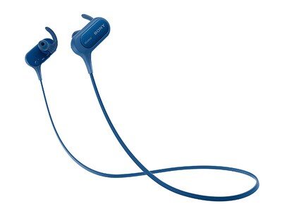 Écouteurs intraauriculaires Bluetooth® sport EXTRA BASS™ XB50BS de Sony - bleu