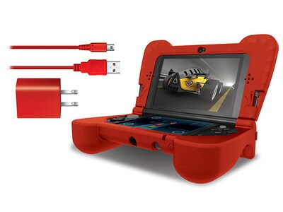 dreamGEAR Power Play Kit for New Nintendo 3DS™ XL - Red