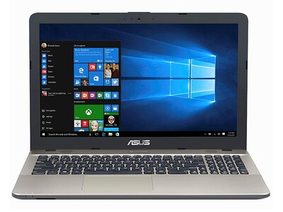Refurbished - ASUS VivoBook X541UA-RS31-CB 15.6” Laptop with Intel® i3-6006U, 1TB HDD, 8GB RAM & Windows 10 - Black & Gold