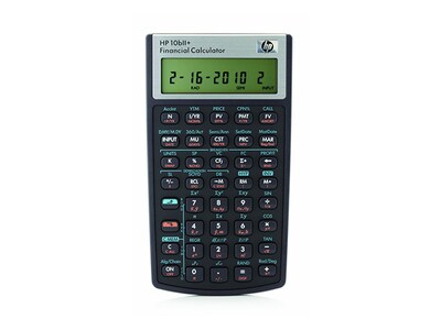 Calculatrice financière HP 10BII+