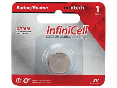 InfiniCell CR1616 Lithium Battery