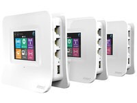 Système Wi-Fi intelligent à écran tactile pour la maison Almond 3 de Securifi - ensemble de 3 - blanc