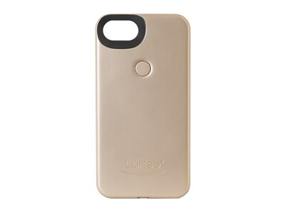 LuMee iPhone 6/6s/7/8/SE 2nd Generation Two Case - Gold Matte
