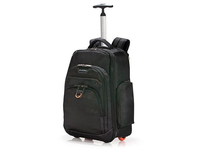 Everki Atlas Wheeled Backpack for 17.3” Laptops - Black