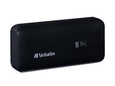 Verbatim 4400mAh Portable Power Pack - Black