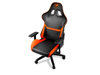 Cougar Armor Gaming Chair - Black & Orange