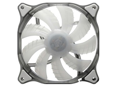 Cougar D12 120mm LED Cooling Fan - White