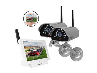 SecurityMan DIGILCDNDVR2 Indoor/Outdoor Waterproof Wireless iSecurity Camera System