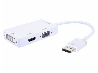Câble 3-en-1 port d’écran à HDMI/DVI/VGA de Techly