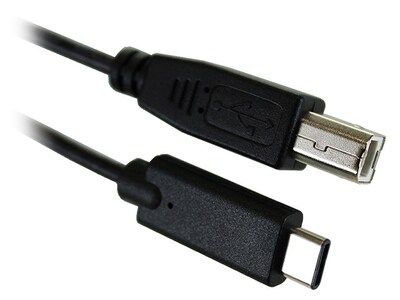 BlueDiamond 80113 0.9m (3’) USB-C to USB 2.0 Type B Cable