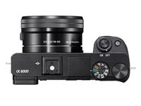 Appareil-photo sans miroir à 24,3 Mpx a6000 de Sony avec objectif SELP1650 16-50mm f/3.5-5.6 OSS - noir - remis à neuf