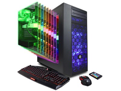 CyberPowerPC Gamer Xtreme GXI10100INC Gaming Desktop with Intel® i5-7600, 1TB HDD, 8GB RAM & NVIDIA GTX 1060
