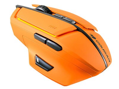 Souris de jeu laser 600M de Cougar – orange
