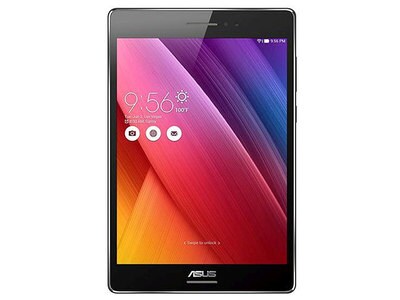Tablette 8 po ZenPad S Z580C-B1-BK d’ASUS avec processeur quadricœur à 1,8 GHz, espace de stockage de 32 Go et Android 5.0 – noir