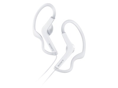 Sony AS210 Sport In-Ear Wired Earbuds - White