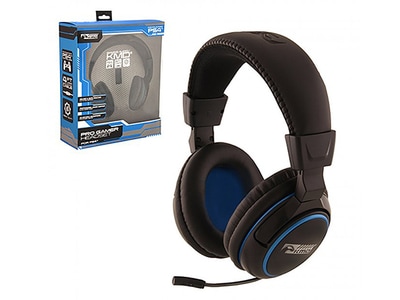 KMD Pro Gamer Over-Ear Wired Headset for PS4™ - Black & Blue