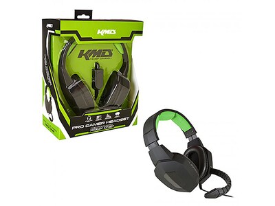 KMD Over-Ear Wired Chat Headset for Xbox One - Black